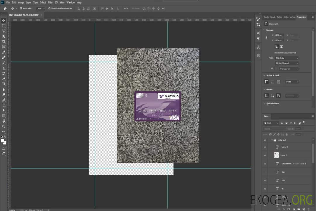 Algérie Natixis algerie banque carte visa photolook recto template Algérie Natixis algerie banque carte visa photolook recto template